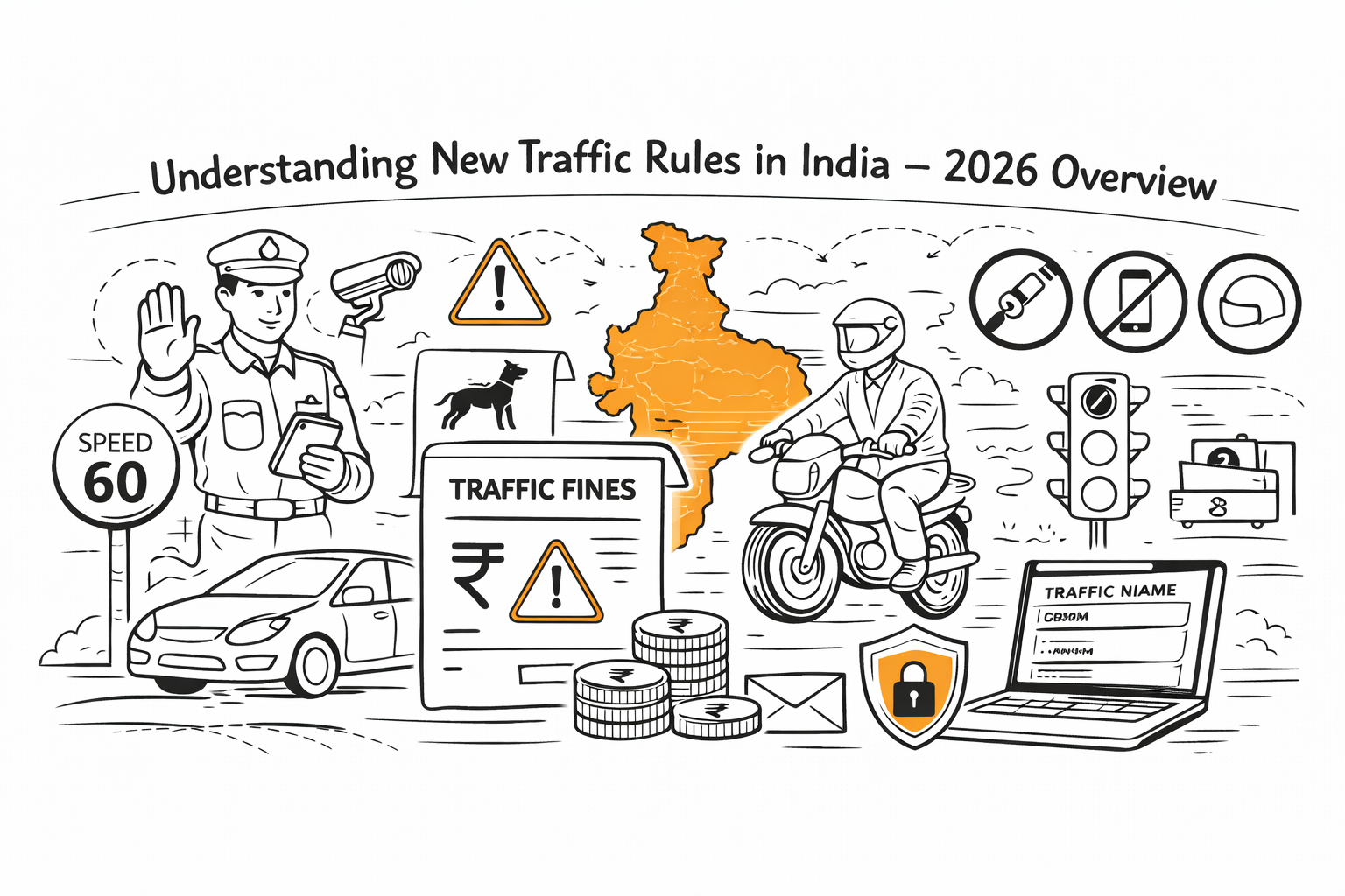 Understanding New Traffic Rules in India: 2026 Overview Lawyered